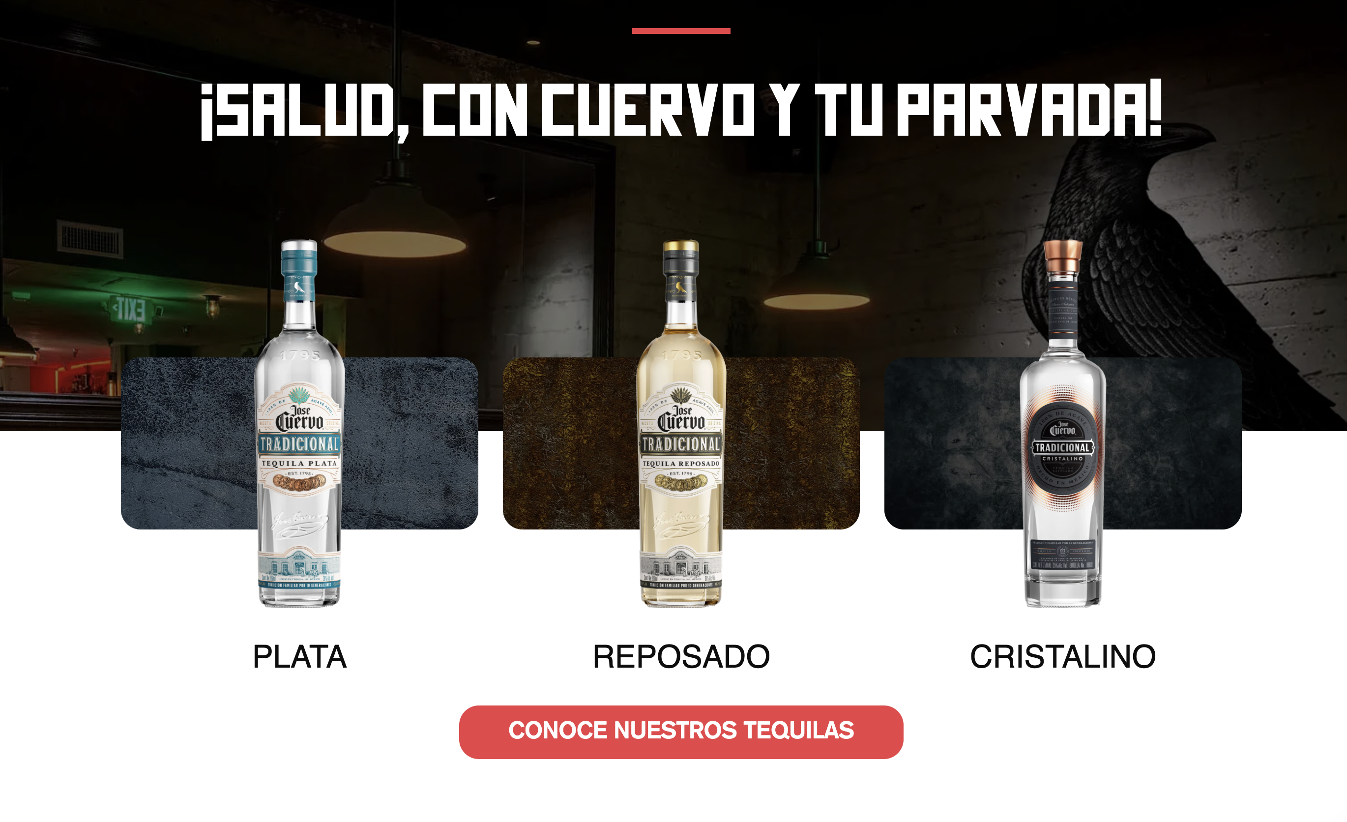 Jose Cuervo Tradicional product lineup